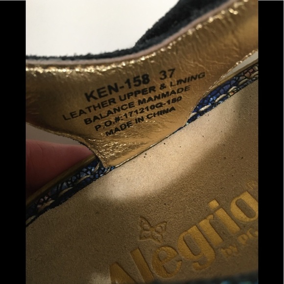 Alegria KEN-158 Kendra Leather T-Strap Sandals - Picture 8 of 16